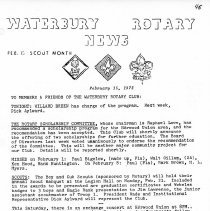 Newsletters 1-4-1972 thru 12-26-1972