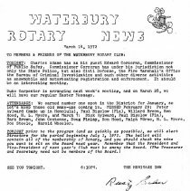 Newsletters 1-4-1972 thru 12-26-1972