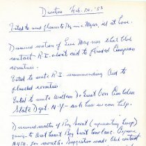 Director Mtg Notes - 1953