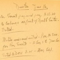 Director Mtg Notes - 1953