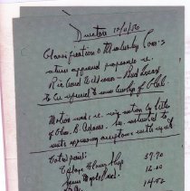 Directors Mtg Notes - 1956