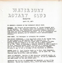 Newletters - 1/21/75 thru 12/17/75