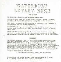 Newletters - 1/21/75 thru 12/17/75