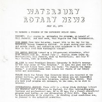 Newletters - 1/21/75 thru 12/17/75