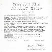 Newletters - 1/21/75 thru 12/17/75