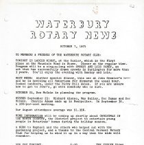 Newletters - 1/21/75 thru 12/17/75