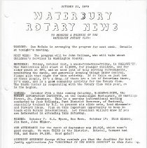 Newletters - 1/21/75 thru 12/17/75