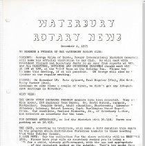 Newletters - 1/21/75 thru 12/17/75