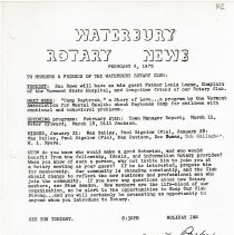 Newletters - 1/21/75 thru 12/17/75