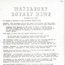 Newletters - 1/21/75 thru 12/17/75