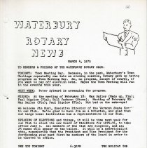 Newletters - 1/21/75 thru 12/17/75