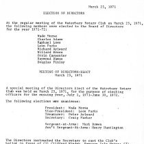 1970-1977 Officers - Directors