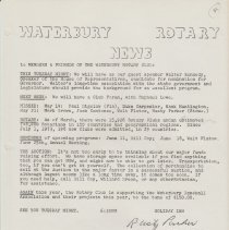 Newsletters - 1-8-74 thru11-12-74