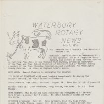 Newsletters - 1-8-74 thru11-12-74