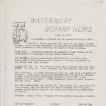 Newsletters - 1-8-74 thru11-12-74