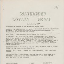 Newsletters - 1-8-74 thru11-12-74