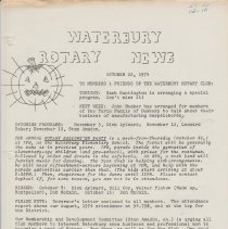 Newsletters - 1-8-74 thru11-12-74