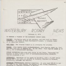 Newsletters - 1-8-74 thru11-12-74