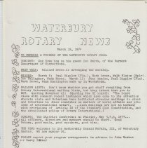 Newsletters - 1-8-74 thru11-12-74