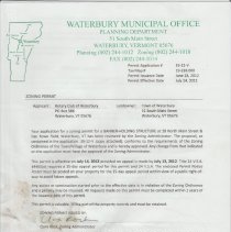 Town of Waterbury - Events Banner Hanger