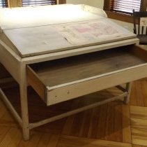 Desk from the Offices of The Waterbury Record