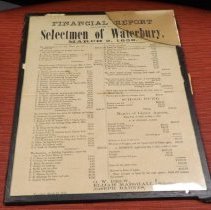 March 2, 1858 Town Report