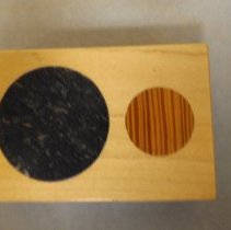 Wood of original Bolton Dam