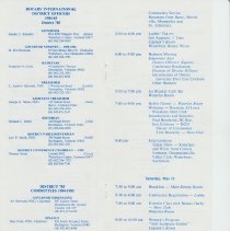 Rotary Anniversary Years - 1950,1960, 1975