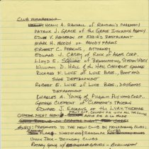 Rotary Anniversary Years - 1950,1960, 1975