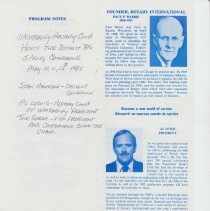Rotary Anniversary Years - 1950,1960, 1975