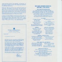 Rotary Anniversary Years - 1950,1960, 1975