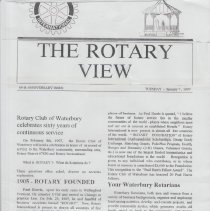 Rotary Anniversary Years - 1950,1960, 1975