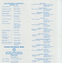 Rotary Anniversary Years - 1950,1960, 1975