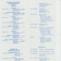 Rotary Anniversary Years - 1950,1960, 1975