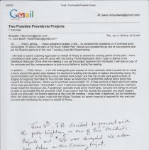 Patio Lighting Project - Rusty Parker Memorial Park