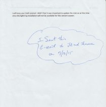 Patio Lighting Project - Rusty Parker Memorial Park