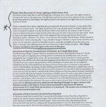 Patio Lighting Project - Rusty Parker Memorial Park