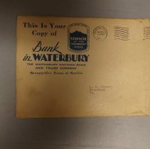 75th Anniversary Waterbury Savings & Trust Company booklet