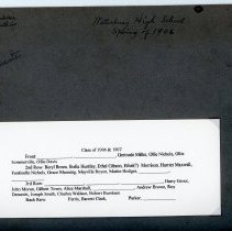 Class of 1906-1907 - WHS