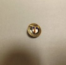 Mrs. C.B. Adams engraved pin