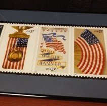 37 Cent Post Office Stamps poster framed