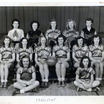 1947-1948 WHS Girls Basketball Team
