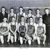 1944-1945 WHS Boys Basketball Team
