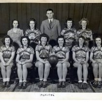 1945-1946 Girls Basketball Team