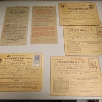 J. Willsie Brisbin Ration Books