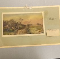 1920 C.L. O'Clair Granite Works Calendar