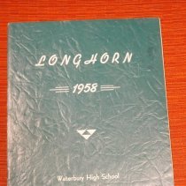 1958 Waterbury High School Longhorn Yearbook