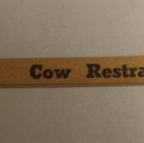 C.L. Norton Co. Cow Restraining Spacer