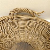 Willow Basket Made by August Boeker of Colbyville, VT
