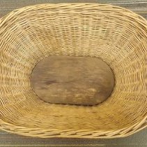 Willow Basket Made by August Boeker of Colbyville, VT